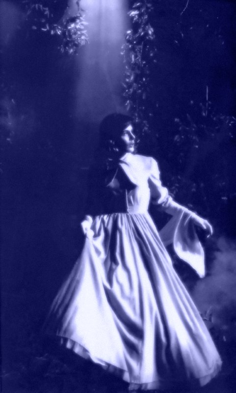 Cyanotype at night - by Tony Karp