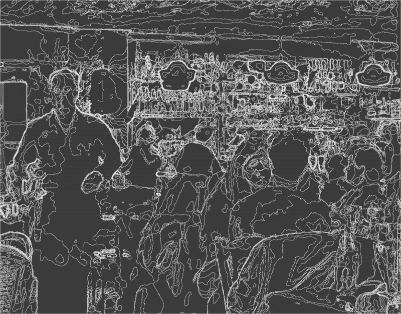 At the bistro - by Tony Karp